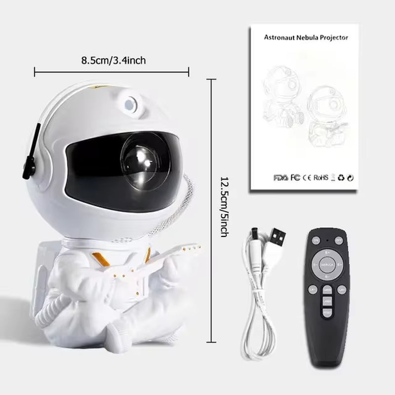 Galaxy Projector Led Night Light Star Projector Astronaut Projector Galaxy Light for Home Decorative Bedroom Children Kids Gift