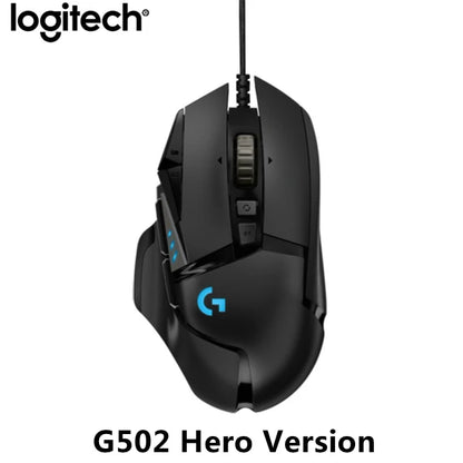 G502 HERO RGB Professional Gaming Mouse 25600DPI Programming Mouse Adjustable Light Synchronizatio for Mouse Gamer