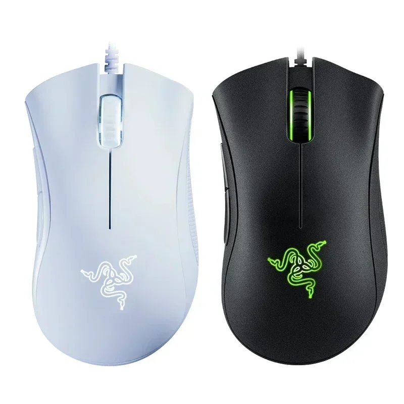 Razer  Deathadder Essential Wired Gaming Mouse Mice 6400DPI Optical Sensor 5 Independently Buttons for Laptop PC Gamer