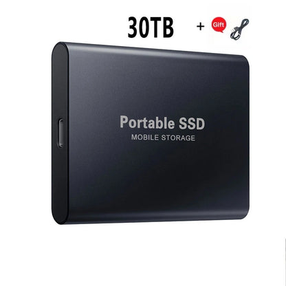 2024 New High-Speed External Hard Drive 500GB 2TB 4TB 8TB USB3.1 SSD 2.5 Inch Portable SSD 16TB Hard Disk for Laptop PS4