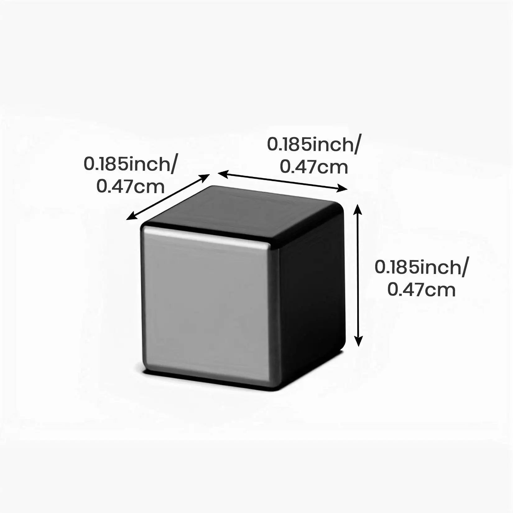 50/100Pcs Black Magnets,Small Strong Neodymium Magnets for Scientific, and Office Magnets