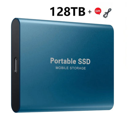 2024 New High-Speed External Hard Drive 500GB 2TB 4TB 8TB USB3.1 SSD 2.5 Inch Portable SSD 16TB Hard Disk for Laptop PS4