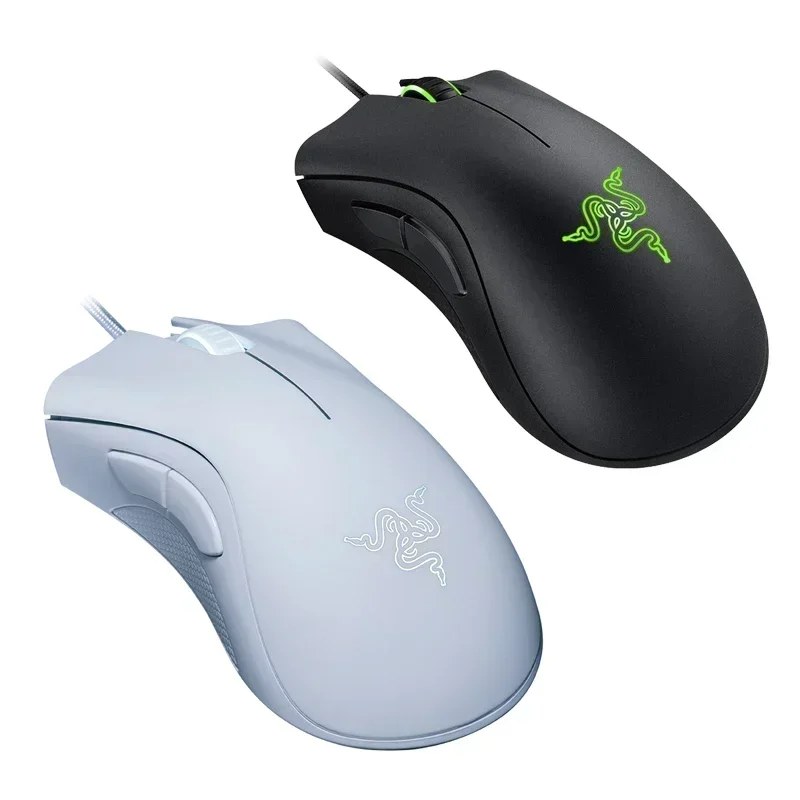 Razer  Deathadder Essential Wired Gaming Mouse Mice 6400DPI Optical Sensor 5 Independently Buttons for Laptop PC Gamer